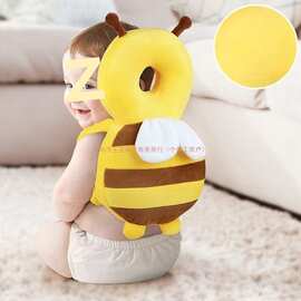 宝宝小蜜蜂防摔护头枕走路头部保护学步防后儿童防撞头帽枕头神器