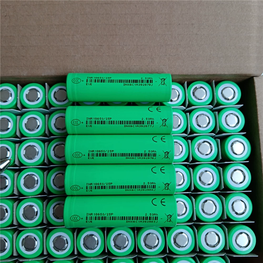 Аккумулятор литий 18650 2500mAh 12C высокого уровня 30A разряда, модель самолета, ручная дрель, fascia gun