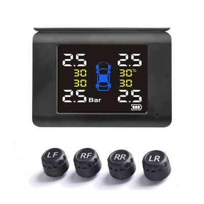 Large screen tire pressure: Tire pressure monitoring system