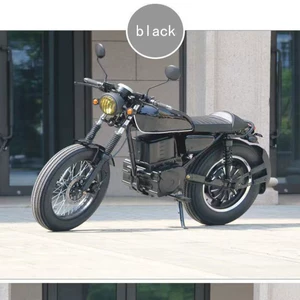 CG retro elektrikli motosiklet, elektron injektorlu, böyüklər üçün 72V elektrik motosiklet.