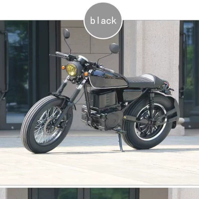 Directly Supplied for Export Off-Road Cg Retro Electric Motorcycle Electronic Injection Motorcycle Adult 72V Electric Motorcycle Cross-Border Supply