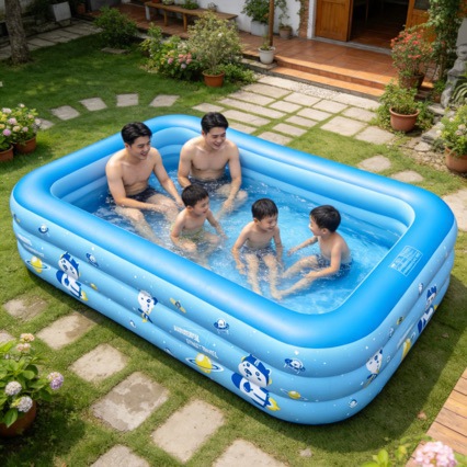 Factory Wholesale Inflatable Pool Home Outdoor Kidsren's Swimming Pool Thickeneded Ocean Ball Environmentally Friendly Pvc Convenient