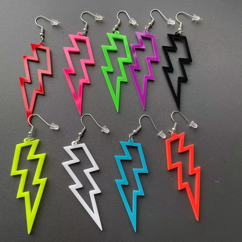 Star Design 1 Pair Novelty Star Star Arylic Drop Earrings