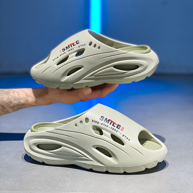 Zapatillas para hombre nuevo verano transpirable ligero ocio deportes al aire libre vadeo en la playa