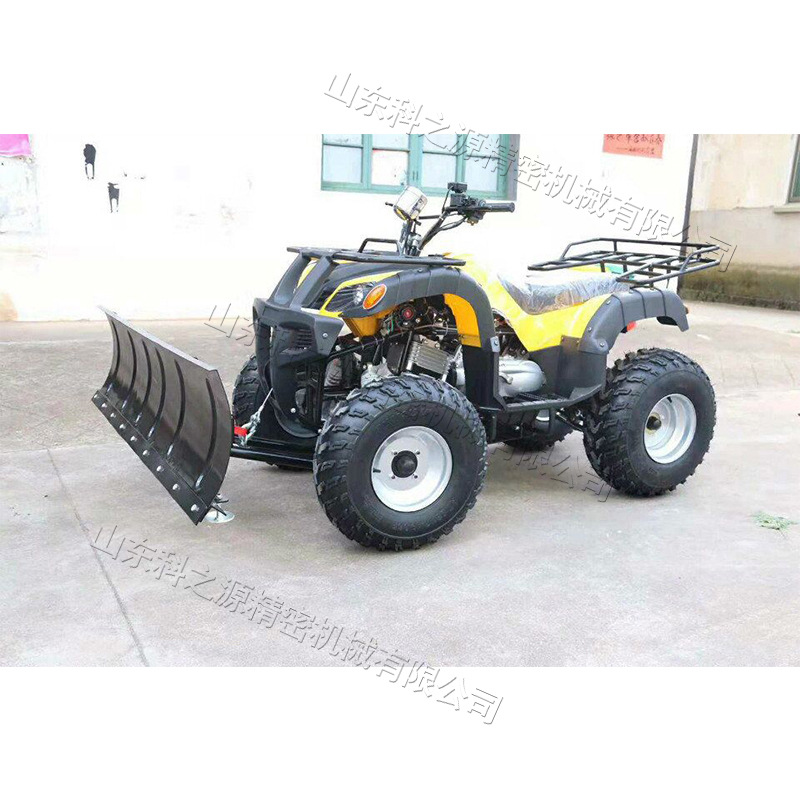 东北内蒙新疆路面推雪机 冬季道路积雪清雪机 小区四轮座驾推雪机