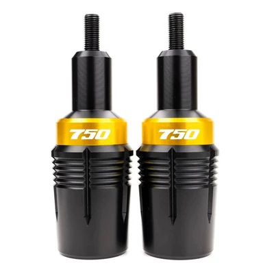 Protection Ball + Exhaust – Motorcycle bumper - golden-pair-of-body-anti-fall-gsxs750
