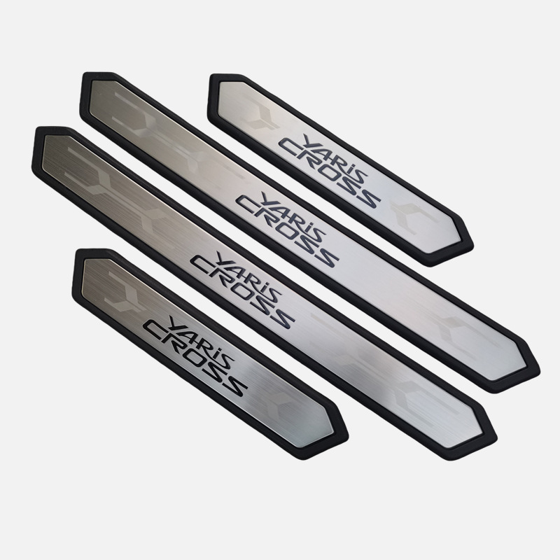 Suitable for 23-24 Toyota Yaris Welcome Pedal, 21 Corolla Modified Threshold Strip, Plastic Trunk Guard
