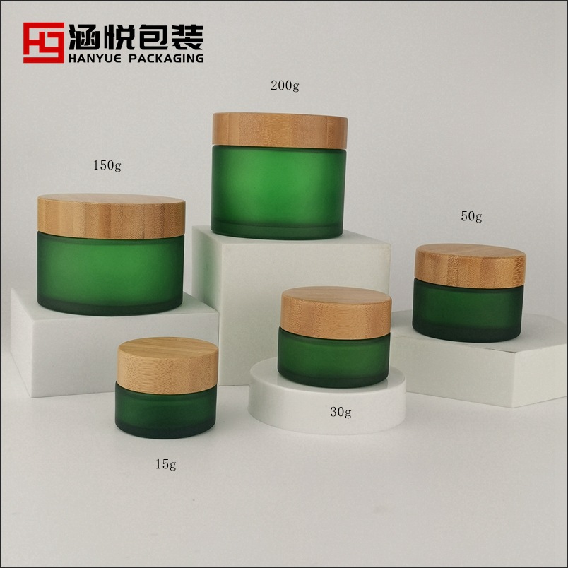 30g D61-47 tooth; Green sand bottle+bamboo lid; commonly speaking glass