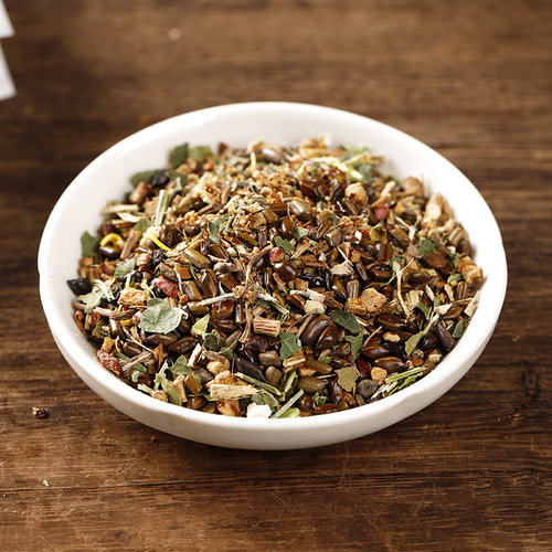Ginseng Qitongluo tea, lying chrysanthemum, panax notoginseng, ginseng tea, Polygonatum kudzu, kudzu kelp, Polygonatum odoratum tea, almond ginger tea, one piece Dafa