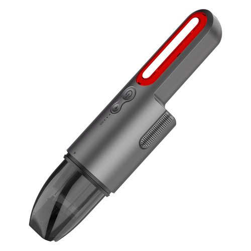 Cross-border wholesale car-mounted handheld car vacuum powerful suction LED flashing warning light outdoor lighting