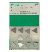 威迪亞TPUN160308 TTMX小三角銑刀片金屬陶瓷45號鋼舊包裝處理