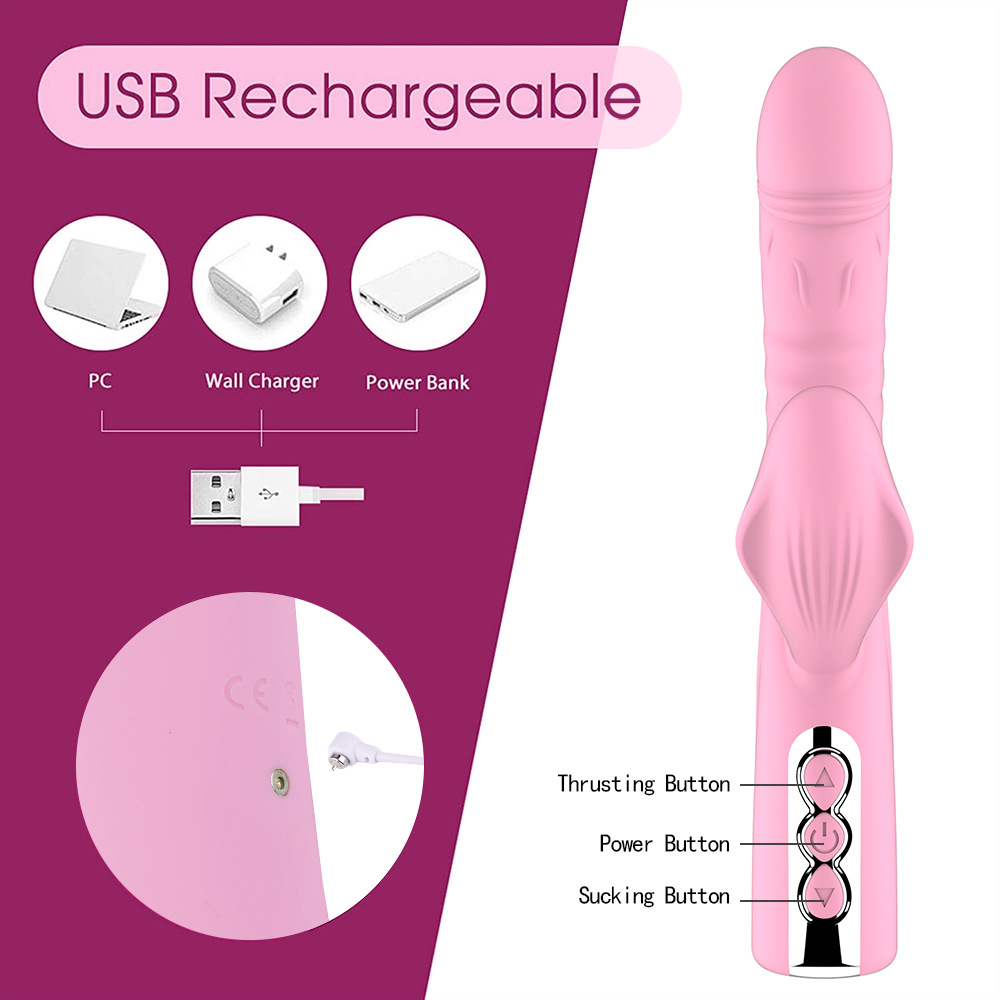 Klitorissugvibrator med frekvens- och pulskontroll_voghion.com