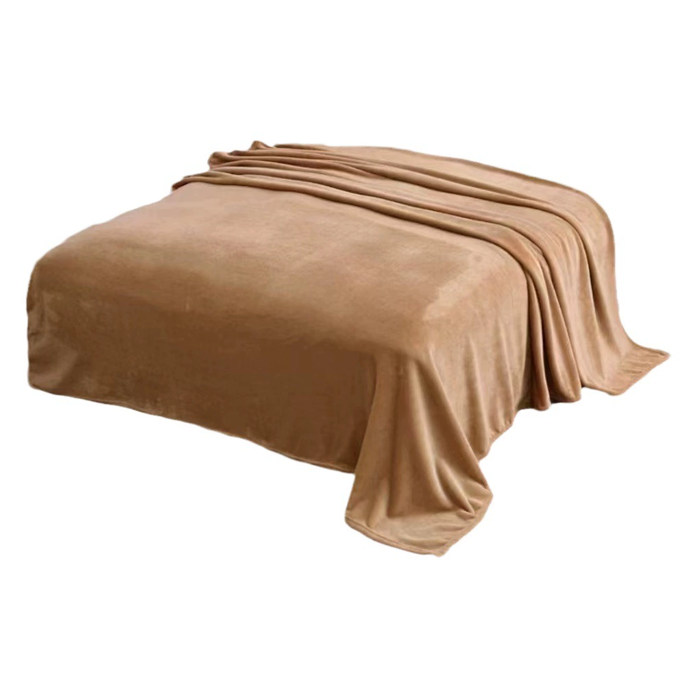 В наличии, фланелевое постельное белье для внешней торговли, однотонное одеяло из кораллового флиса, утолщенное теплое однотонное флисовое одеяло, чехол для сна