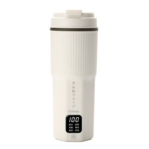 SDRNKA Portable Electric Kettle for Home Travel Insulated Combo Dorm Small Type-C Heated Water Cup