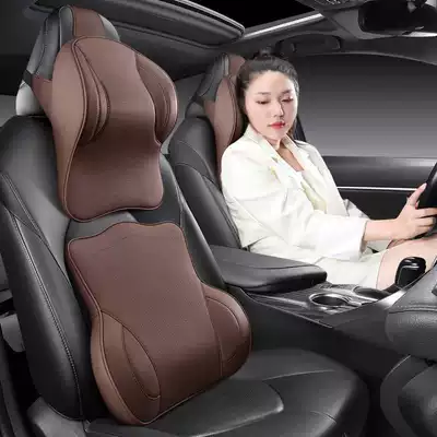 26 types of car headrests and lumbar supports, aviation memory foam neck pillows, ergonomic lumbar support car pillows for cross-border sales