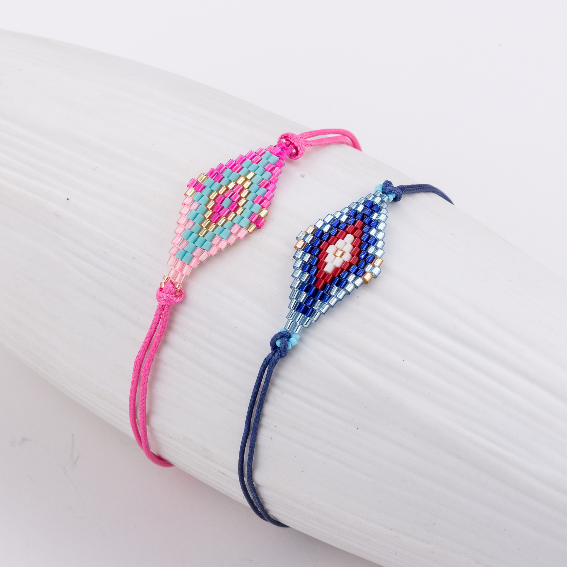 Ethnic Style Geometric glass Womenu0027S Bracelets 1 Piece