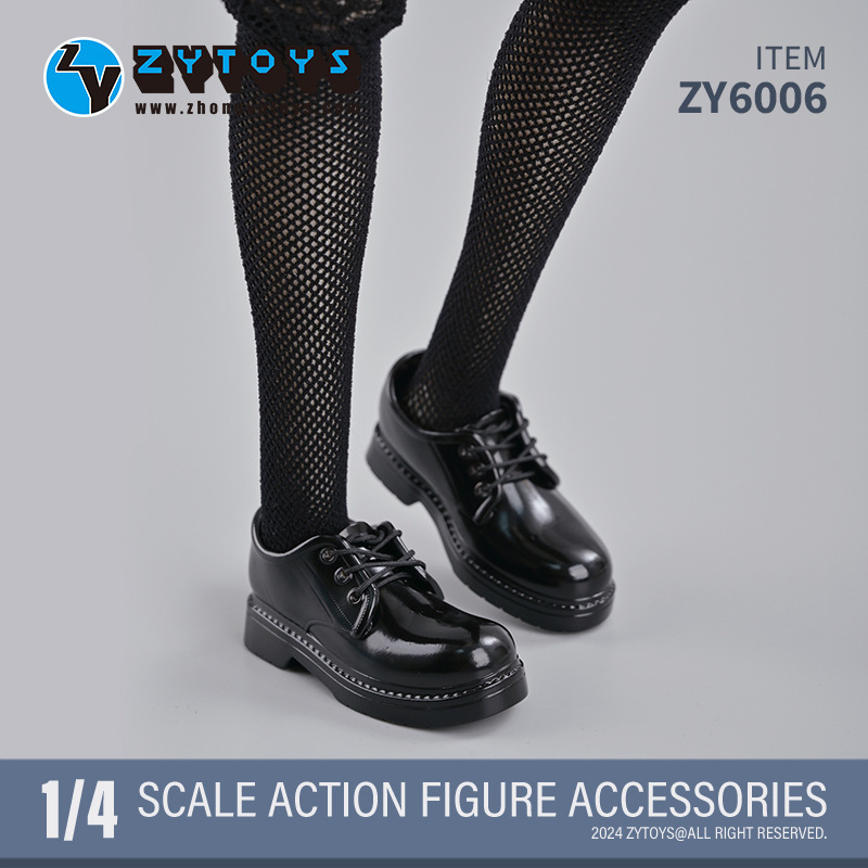 ZYTOYS 1/4 BJD OBJ OB Shoes Socks Student Shoes Doll Ring Accessories Handmade Figure