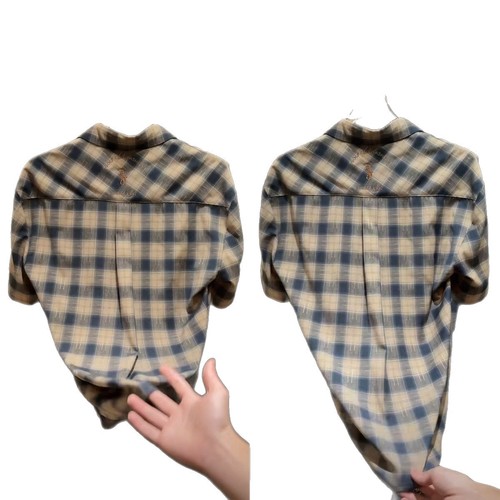 Elegance Brand High-End Mens Shirt 2025 Summer New Release Centaur Embroidery Loose Plaid Short-Sleeve Shirt