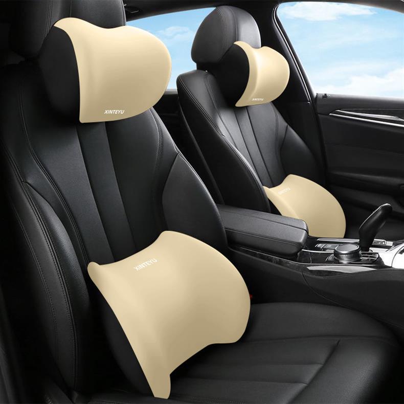 Car Lumbar Support Cushion for Driving Seat Backrest, Car Cushion for Driving, Lumbar Support, Waist Pillow, Lumbar Support