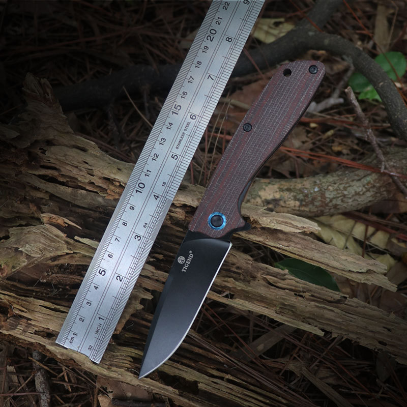 户外野营折叠刀G10柄便携不锈钢刀具水果刀锋利折刀轴承快开小刀