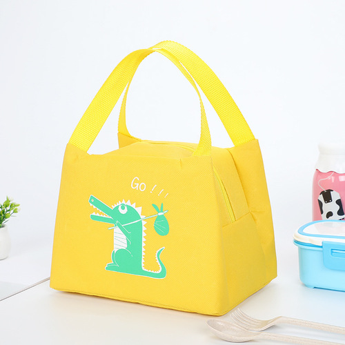 Portable lunch bag, lunch box bag, fresh-keeping outdoor picnic bag, winter thermal bag, cartoon cute pet lunch bag, ice bag