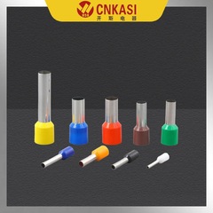 VE tube type pre-insulated terminal block European-style cold-pressed terminal pin pin lug terminal tube brass inner core