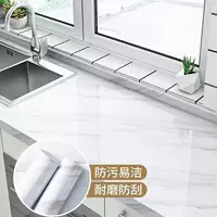 Водостойкие и маслостойкие кухонные наклейки для стен, настольные наклейки для плиты, мраморные самоклеящиеся утолщенные наклейки для домашнего шкафа, прямые продажи