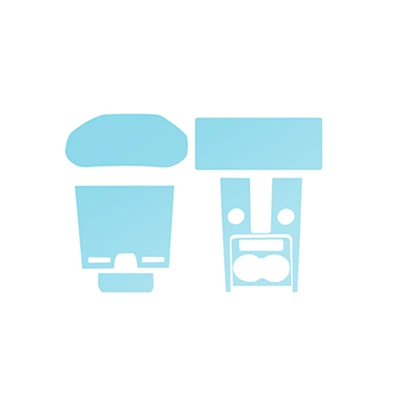 Interior Stickers Center Console Gear | Automotive Film