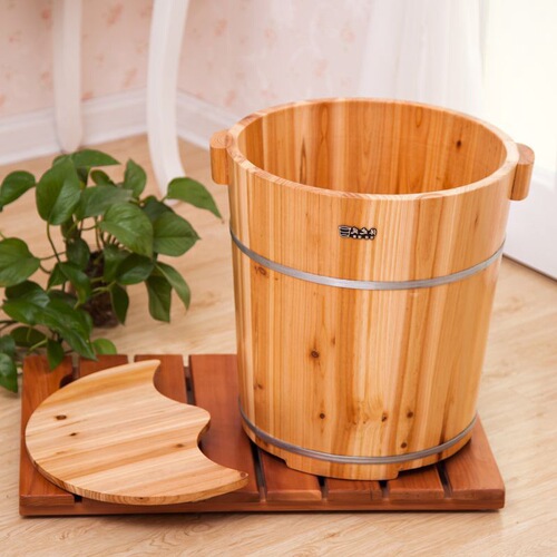 Foot bath bucket, wooden bucket, foot bath bucket, household foot bath, wooden basin, wooden basin, one piece minimum order, one piece delivery