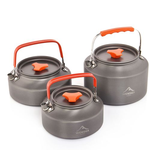 Widesea camping teapot 2L portable outdoor kettle picnic hiking camping camping leisure cooker