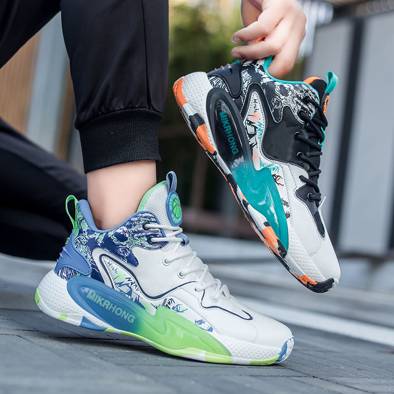 Chaussures en cuir pour hommes chaussures de Tennis baskets synthétiques Absorption des chocs baskets durables chaussures_voghion.com