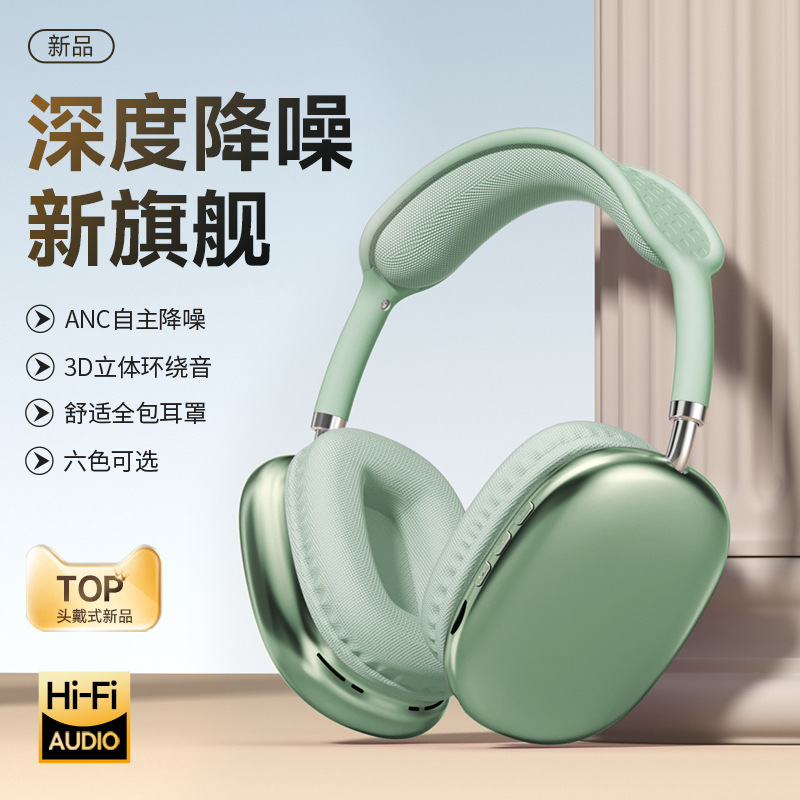 クロスボーダー P9 Bluetooth ヘッドセットヘッドマウント 6.0 オーバーイヤー音楽ヘッドセットワイヤレススポーツ超長バッテリー寿命カードユニバーサル|undefined