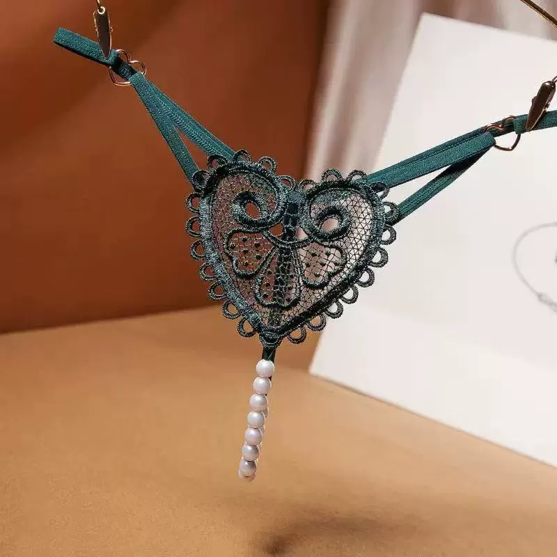 Сексапильные жемчужные массажные стринги Passion, свободные, соблазнительные T-стринги для девушек