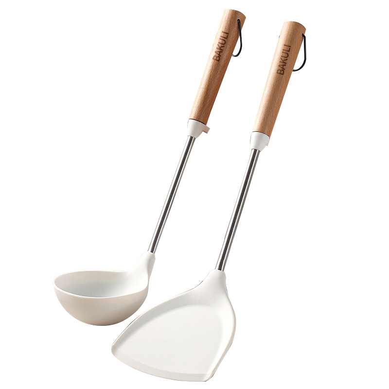 Cuchilla de cocina antiadherente para el hogar, cuchilla de cocina resistente a altas temperaturas de grado alimenticio, cuchilla de cocina