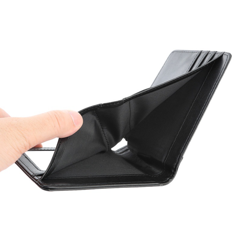 Suministro directo de fábrica Impresión de transferencia de calor sublimación Cartera de hombres en blanco con bolsa de cambio sublimación serie de productos en blanco