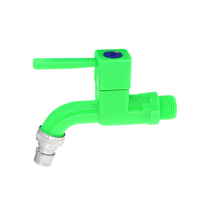 Grifos de plástico verde PPR para refrigeración de riego disponibles sin impuestos