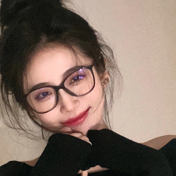 复古素颜黑框眼镜女近视可配度数方圆脸显瘦超轻眼睛架网红猫眼-|undefined