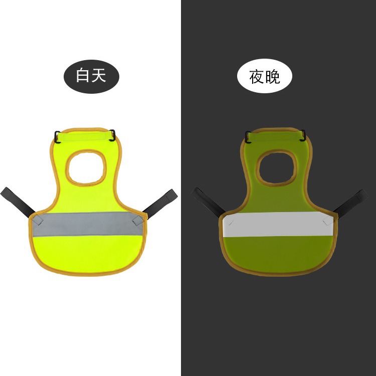 Amazon nueva ropa para mascotas pato chaleco reflectante capa Otoño e Invierno Chaleco de pollo impermeable