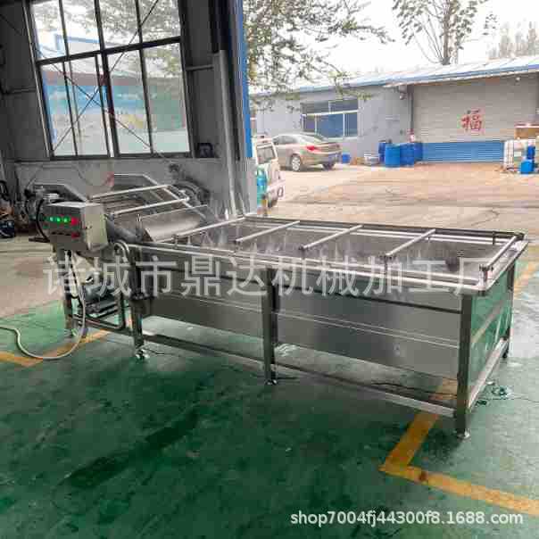 绿叶菜气泡清洗机 土豆胡萝卜高压喷淋机 水果袋装类食品清洗
