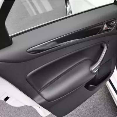 Sürətlər qutusu və əl tormozu başlıqları Door Panel Covers, Interior Leather