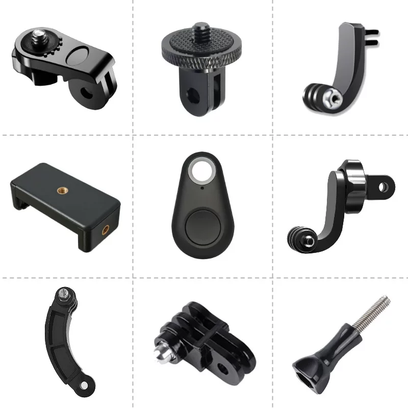 Подходит для GOPRO/Insta360/ACTION Movement Camera Rotating Bolt/Мобильный набор/Вертикальная согнутая рука