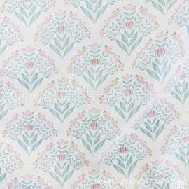 春夏小碎花印花面料直播2025夏季爆款海浪条女装连衣裙外单数码印