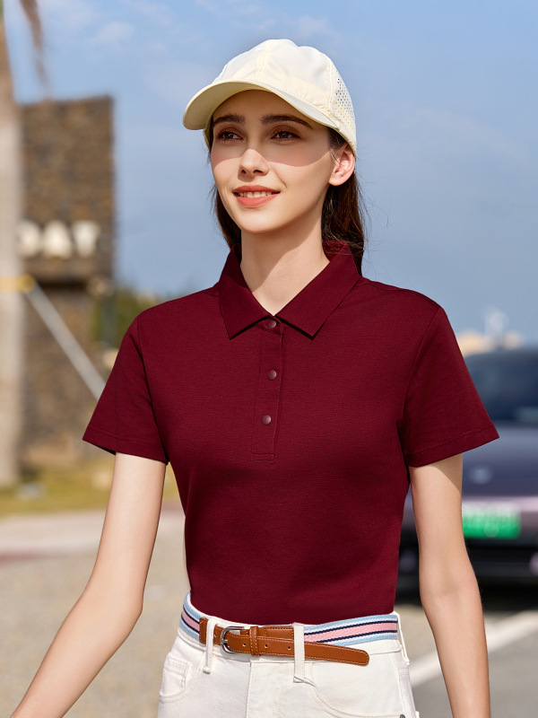 Ropa de trabajo profesional de alta gama ropa de verano personalizada líquida amoniaco mercerizado doble cara camisa de manga corta impresa logotipo bordado