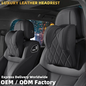 Ergonomic Car Head and Neck Pillow Memory Foam Lumbar Support