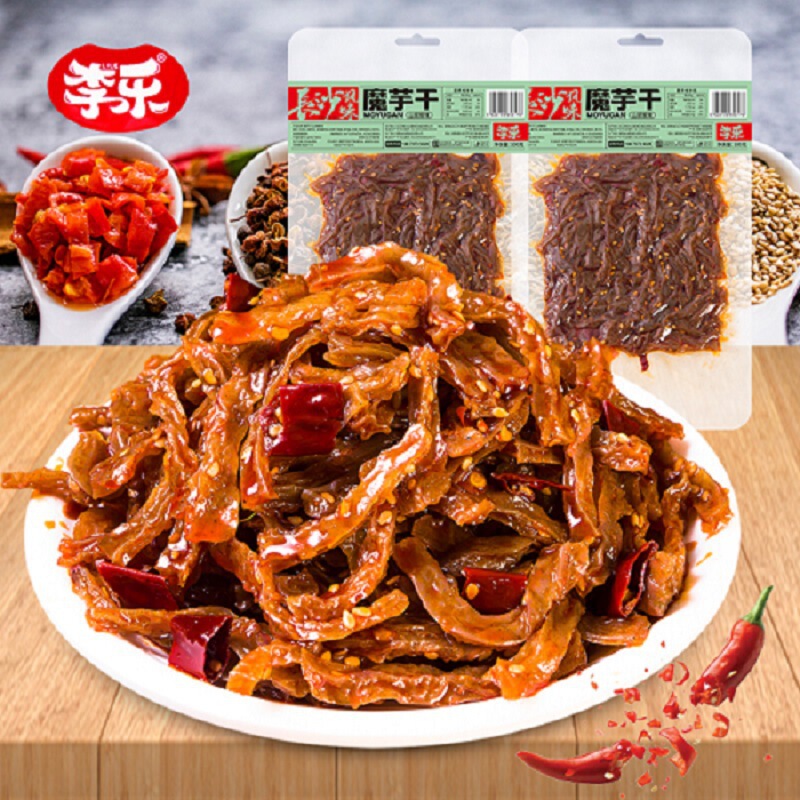 スパイシードライこんにゃく 100g 1大袋 湖南産 極辛こんにゃくスナック スパイシー|undefined