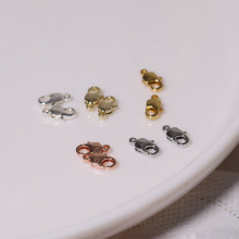 �~僱�ɫ18K���6*10mm���r���������β�B�ӿ�DIY�ֹ��Ʒ���