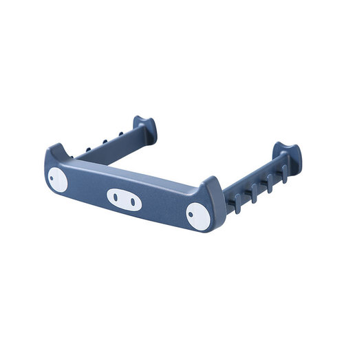 New piggy storage rack wall-mounted kitchen garbage bag hanger without punching cartoon rag garbage bag holder