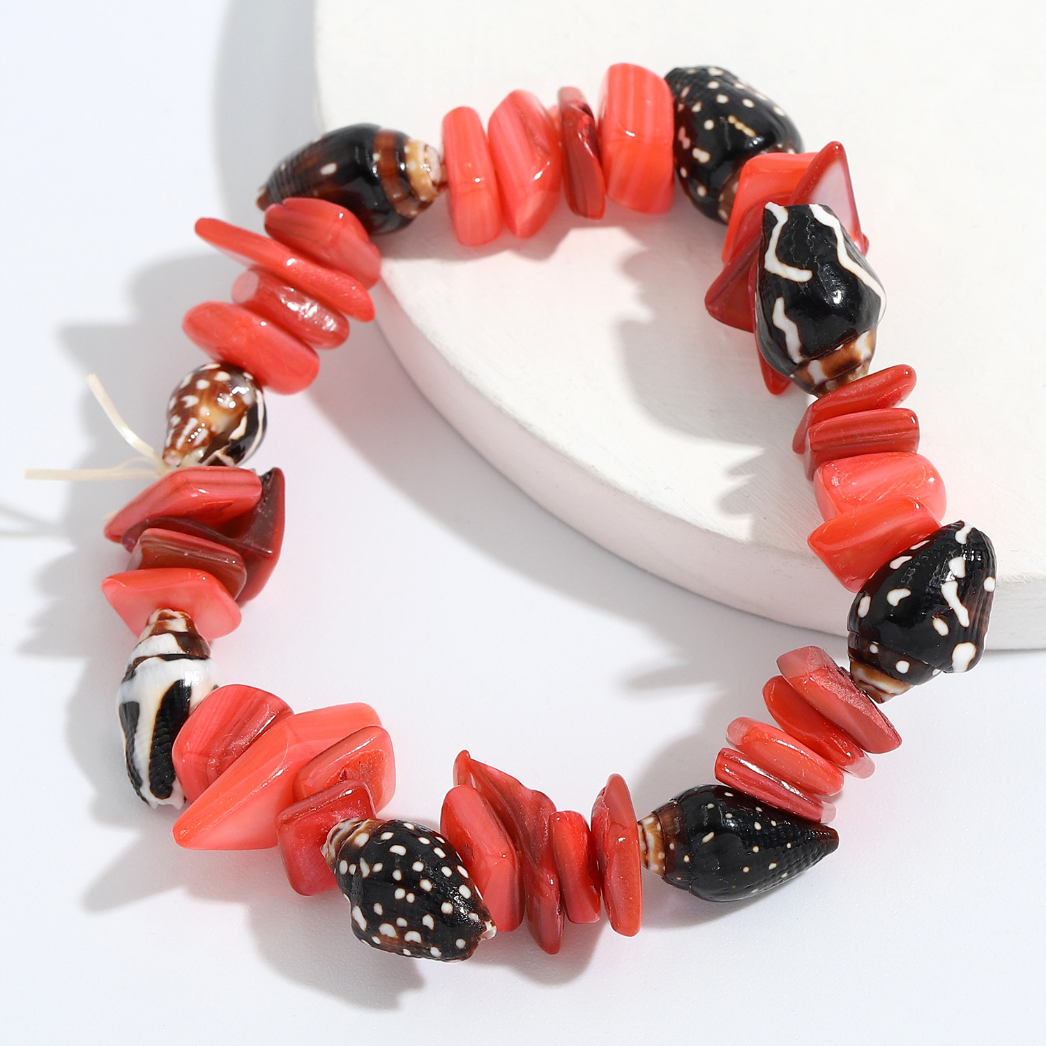 Fashion Crushed Stone Shell Color Bracelet display picture 9