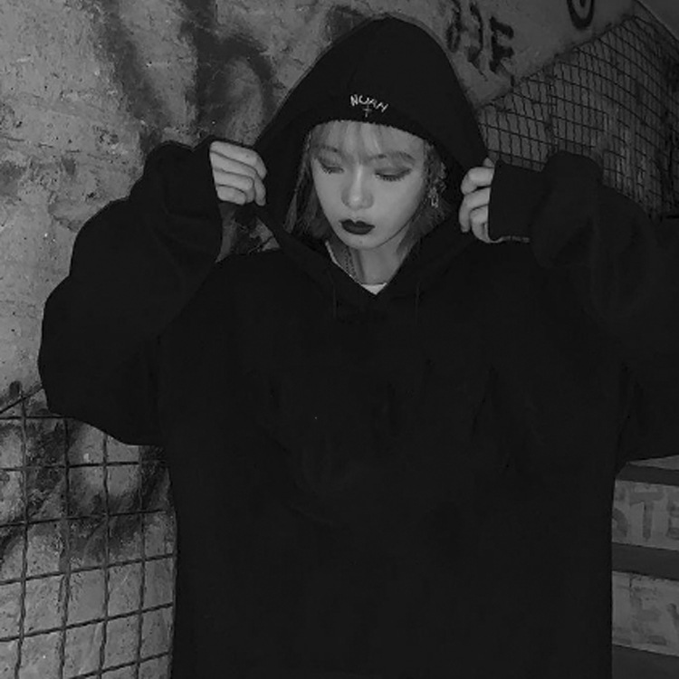 Oversized Hoodie Long Sleeve Harajuku Sweatshirt Women's Aesthetic Hip Hop Retro Friends Winter Women's Clothing