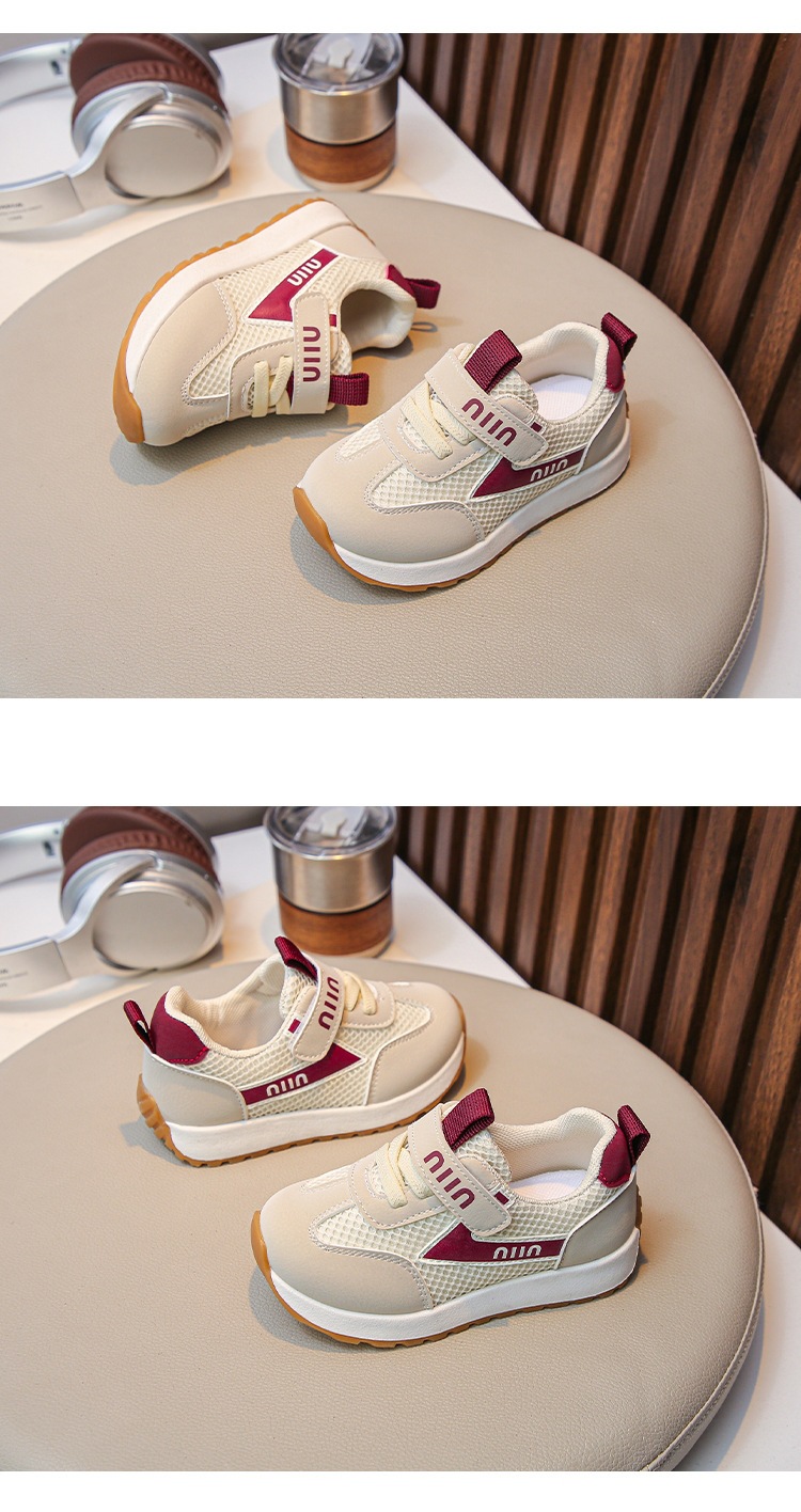 Andningsbara mesh sneakers för spädbarn och småbarn_voghion.com